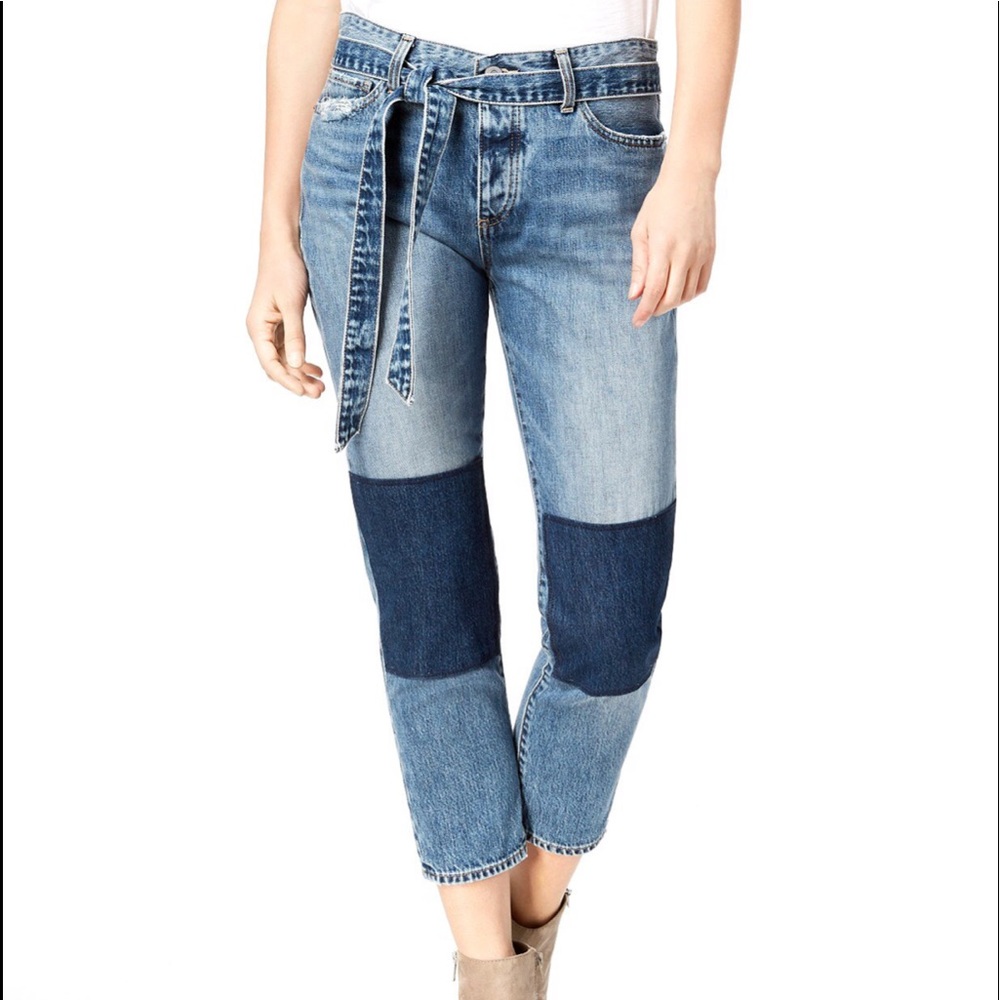 NWOT Lucky Brand Patched Jeans
